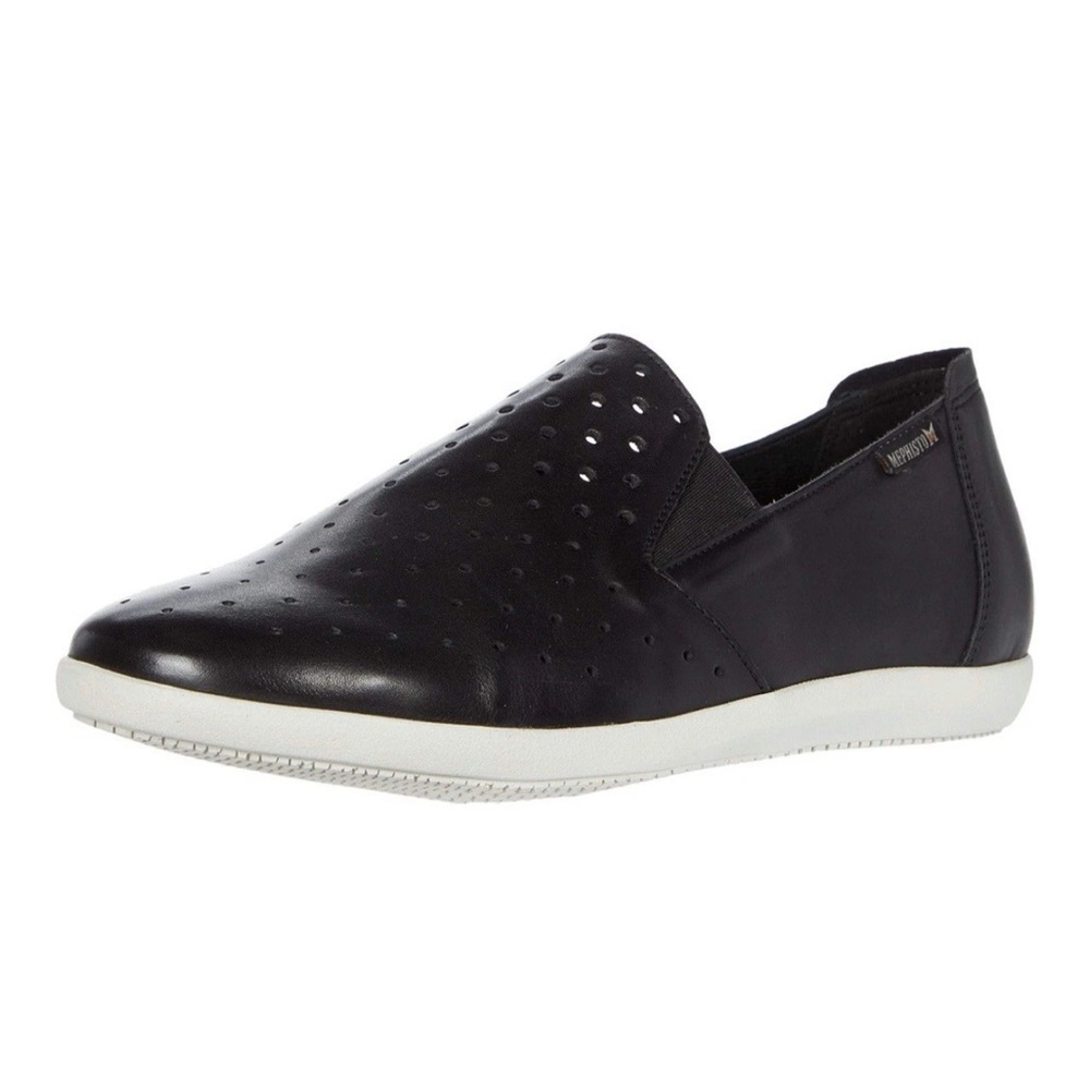 Mephisto Korie Perf Women's Slip-On Flat Black Shoes Size 6.5 EU 37 NIB - Picture 5 of 5